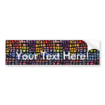 Stained Glass: bumper stickers