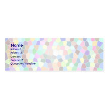 Stained Glass Business Card
