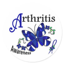 Stained Glass Butterfly 2 Arthritis