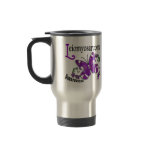Stained Glass Butterfly 2 Leiomyosarcoma Coffee Mugs