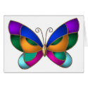 Stained Glass Butterfly cards