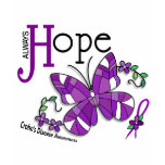 Stained Glass Butterfly Crohn's Disease t-shirts