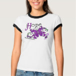 Stained Glass Butterfly Crohn's Disease t-shirts