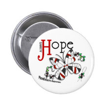Stained Glass Butterfly Mesothelioma Buttons