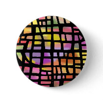 Stained Glass: Pinback Buttons