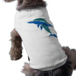 Stained Glass Dolphin pet clothing