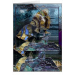 Stained Glass Fish - Awesome Zazzler cards