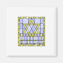 Stained Glass Fridge Magnets