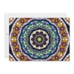 Stained Glass Kaleidoscope #2 Personalized Invite