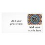 Stained Glass Kaleidoscope #2 Photo Card