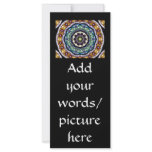 Stained Glass Kaleidoscope #2 rack cards