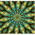 Stained Glass Kaleidoscope #6 Photo Sculpture
