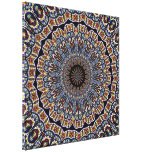 Stained Glass Kaleidoscope #6 Wrapped Canvas canvas prints
