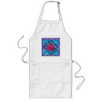 Stained Glass Lilly Apron
