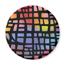 Stained Glass: Fridge Magnet