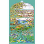 Stained Glass Nature Ornament photo sculptures