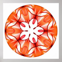 Stained Glass Ornament Posters