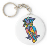 Stained Glass Owl keychains