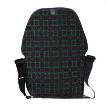 Stained Glass Pattern Messenger Bag