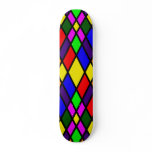 STAINED GLASS PATTERN skateboards
