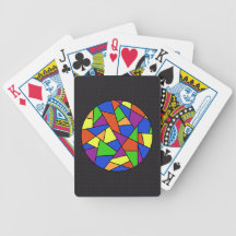 "Stained Glass" Playing Cards