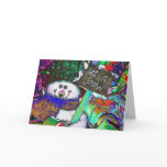 Stained glass Snowman Greeting Cards