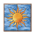 Stained Glass Sun magnets