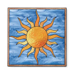 Stained Glass Sun magnets
