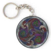 Stained Glass Triskele