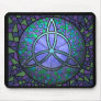 Stained Glass Triskele Use Pads