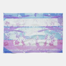 Stained Glass Waves : Navins Signature Style Hand Towel