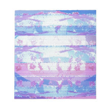 Stained Glass Waves : Navins Signature Style Note Pads