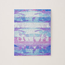 Stained Glass Waves : Navins Signature Style Jigsaw Puzzle