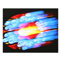Stained glass window, Bern Munster, Switzerland Photo Print