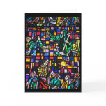 stained glass window cards