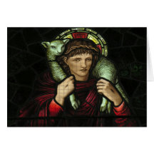 Stained Glass Window Greeting Cards