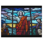 Stained Glass Window Jesus Christ Flyer