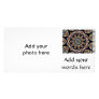 Stained Glass Window Kaleidoscope #1 Custom Photo Card