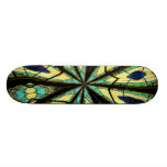 Stained Glass Window Kaleidoscope 23 Skateboards