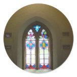 Stained Glass Window Of St Johns Lutheran Church N stickers