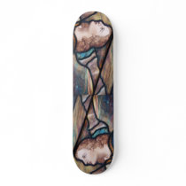 Stained Glass Window Skateboard