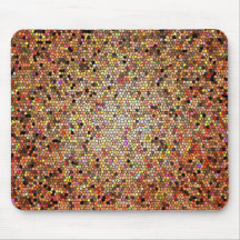 stainglass look mouse pad