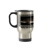 Stainless Coffee Mug - White Sturgeon