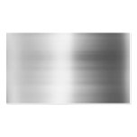 Stainless Steel Metal Look Business Card