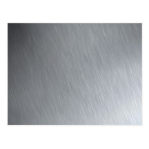 Stainless steel texture with lighting highlights post card