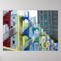 Stairs posters