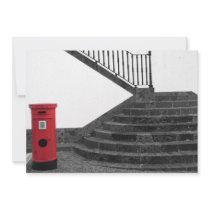 Stairway and post box custom announcements