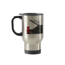 Stairway and post box coffee mugs