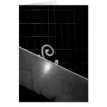 Stairway sprout greeting cards