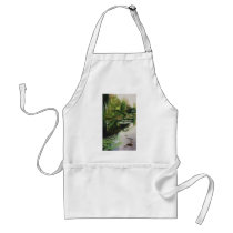 Stalking Monet by Paul Jackson aws,nws Aprons